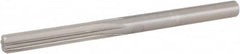 Chucking Reamer: 0.242″ Dia, 4″ OAL, 1-1/2″ Flute Length, Straight Shank, High Speed Steel 6 Flute, RH