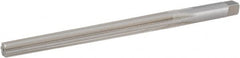 Hertel - #9 Pin, 0.6066" Diam, 0.4805" Small End, 9/16" Diam Straight Shank, 6-1/16" Flute, Taper Pin Reamer - Exact Industrial Supply