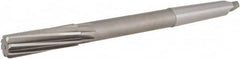 Hertel - 29/32" High Speed Steel 10 Flute Chucking Reamer - Exact Industrial Supply