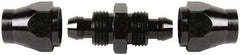 Legacy - Black Anodized Aluminum Air Hose Splicer - Exact Industrial Supply