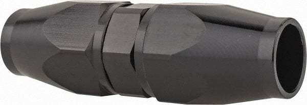 Legacy - Black Anodized Aluminum Air Hose Splicer - Exact Industrial Supply