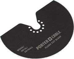 Porter-Cable - Rotary Tool Blade - For Use with Oscillating Tools - Exact Industrial Supply