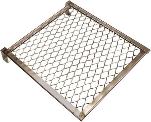 Wooster Brush - 2 Gal Compatible Paint 4-Sided Heavy-Duty Grid - 7" Roller Compatibility, Metal - Exact Industrial Supply