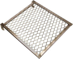 Wooster Brush - 2 Gal Compatible Paint 4-Sided Heavy-Duty Grid - 7" Roller Compatibility, Metal - Exact Industrial Supply