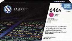 Hewlett-Packard - Magenta Toner Cartridge - Use with HP Color LaserJet Enterprise CM4540 MFP - Exact Industrial Supply