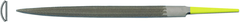 6" INOX Half-Round Ring File, Cut 2 - Exact Industrial Supply