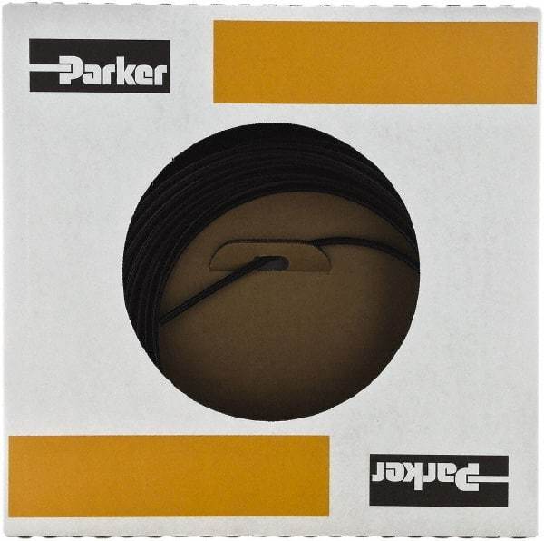 Parker - 3/8" ID x 1/2" OD, 1/16" Wall Thickness, 100' Long, Nylon Tube - Black, 250 Max psi, -65 to 200°F - Exact Industrial Supply