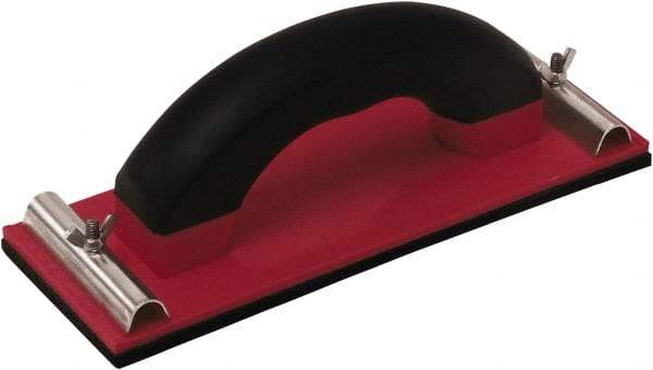 Hyde Tools - Polystyrene/Steel Drywall Sanding Tool - 9-3/8" Long x 3-1/4" Wide - Exact Industrial Supply