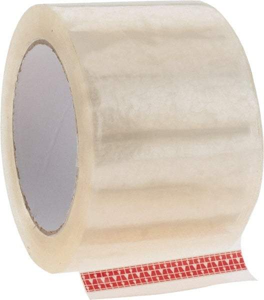 Nifty Products - 3" Wide x 3.2mm Thick x 55 yds Long, T3753 Box Sealing & Label Protection Tape - Clear - Exact Industrial Supply