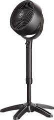 VORNADO - 8-15/16" Blade, 389 Max CFM, Adjustable Pedestal Stand Air Circulator Fan - 0.42 Amps, 120 Volts, 3 Speed - Exact Industrial Supply