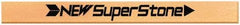 Value Collection - Flat Ceramic Finishing Stick - 40mm Long x 1mm Wide x 4mm Thick, 400 Grit - Exact Industrial Supply
