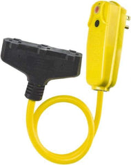 Tower - GFCI Cords & Power Distribution Centers Mount Type: Right Angle Number of Outlets: 3 - Exact Industrial Supply
