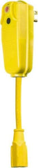 Tower - GFCI Cords & Power Distribution Centers Mount Type: Right Angle Number of Outlets: 1 - Exact Industrial Supply