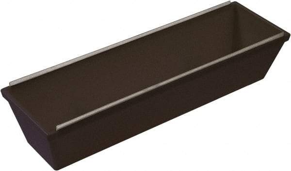 Hyde Tools - 12" Mud Hawk/Pan for Drywall/Plaster Repair - Polypropylene; Metal - Exact Industrial Supply