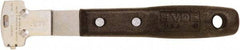 Hyde Tools - Stiff Steel Straight Scraper - 1.55" Blade Width - Exact Industrial Supply