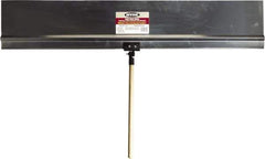Hyde Tools - 48" Wide Flexible Blade Aluminum Painters Assistant - Stiff, Wood Handle - Exact Industrial Supply