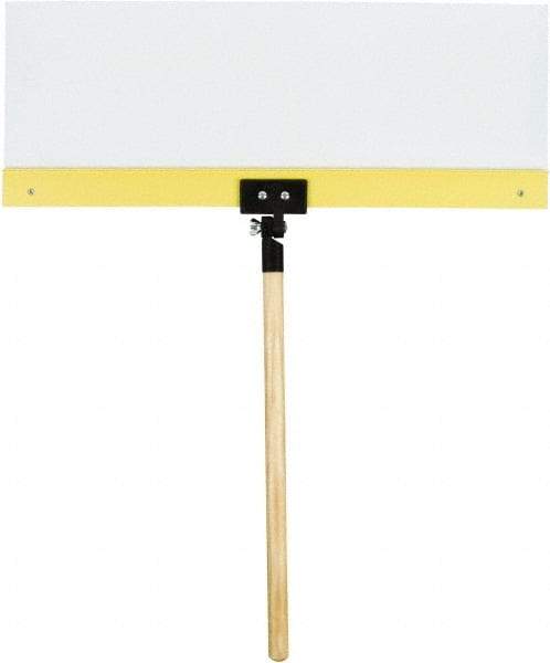 Hyde Tools - 24" Wide Flexible Blade Polystyrene Painters Assistant - Flexible, Wood Handle - Exact Industrial Supply