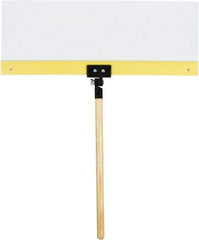 Hyde Tools - 24" Wide Flexible Blade Polystyrene Painters Assistant - Flexible, Wood Handle - Exact Industrial Supply
