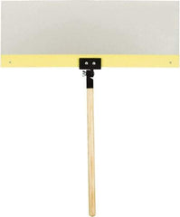 Hyde Tools - 24" Wide Flexible Blade Aluminum Painters Assistant - Flexible, Wood Handle - Exact Industrial Supply