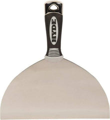 Hyde Tools - 8" Wide Flexible Blade Stainless Steel Joint Knife - Flexible, Plastic Handle - Exact Industrial Supply