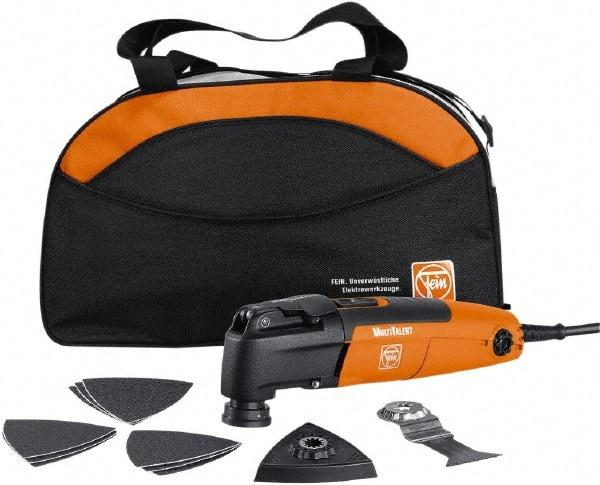 Fein - 120 Volt Electric Multi-Tool Kit - 11,000 to 20,000 RPM, 2 Amps - Exact Industrial Supply