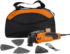 Fein - 120 Volt Electric Multi-Tool Kit - 10,000 to 19,500 RPM, 3 Amps - Exact Industrial Supply