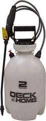 Smith Performance Sprayers - 2 Gal Chemical Safe Garden Hand Sprayer - Use with Cleaners/Degreasers, Polyethylene Tank, Funnel Mouth, Reinforced Hose - Exact Industrial Supply
