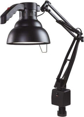 Electrix - 30 Inch, Articulated, Clamp Mounted, LED, Black, General Purpose Task Light - 11 Watt, 100 to 120 Volt, Nonmagnifying - Exact Industrial Supply