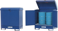 Enpac - Drum Storage Units & Lockers Type: Locker Number of Drums: 2 - Exact Industrial Supply