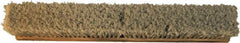 O-Cedar - 18" Fine Particle Synthetic Push Broom - 3" Bristle Length, Wood Block, Threaded Handle Connection, Handle Sold Separately - Exact Industrial Supply