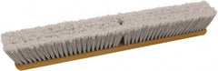 O-Cedar - 18" Fine Particle Synthetic Push Broom - 3" Bristle Length, Foam Block, Threaded Handle Connection, Handle Sold Separately - Exact Industrial Supply