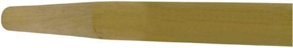 O-Cedar - 54 x 1" Wood Squeegee Handle - Tapered Connection, Tan - Exact Industrial Supply