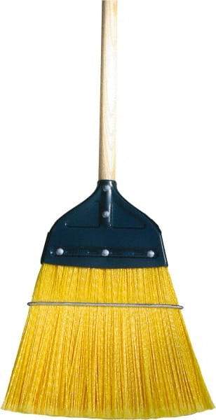 O-Cedar - 54" OAL Polypropylene Bristle Straight Cut Broom - 48" Long Wood Handle, 4-1/2" Bristle Length, 10-1/4" Wide, Water Resistance - Exact Industrial Supply