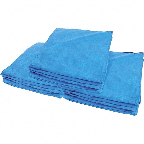 UltraTech - 22" Long x 17" High x 19" Wide Sand Bag - Blue Nonwoven Fabric & Polymer, For Spill Containment - Exact Industrial Supply
