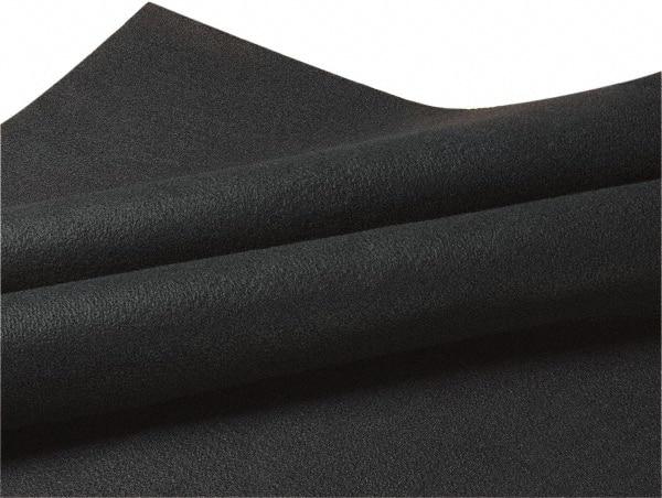 Auburn Mfr - 150' High x 5' Wide x 0.15" Thick Fiberglass Welding Blanket - Black - Exact Industrial Supply
