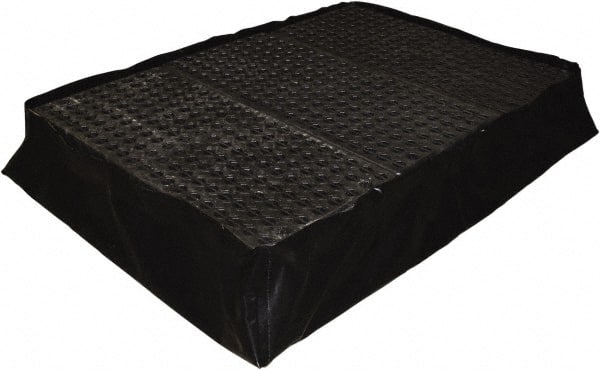 Enpac - Spill Pallets, Platforms, Sumps & Basins Type: Spill Deck or Pallet Number of Drums: 6 - Exact Industrial Supply