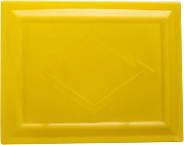 Enpac - 123 Gal, 250 mil, Polyethylene Tote Bin Lid - Exact Industrial Supply