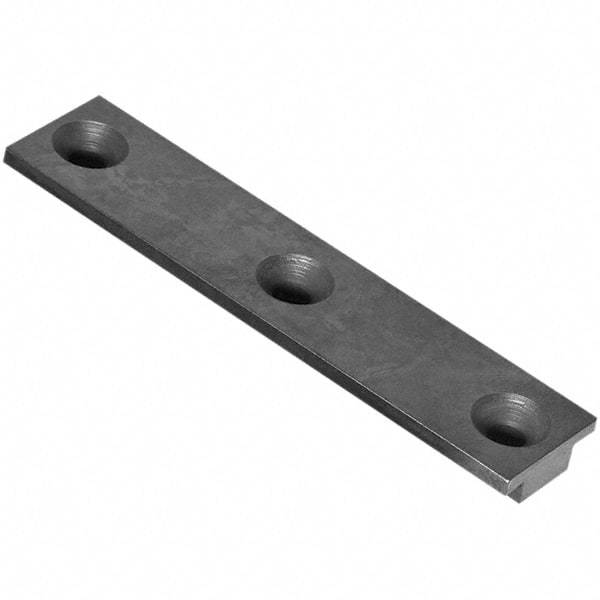 Raptor Workholding - 1 Piece Vise 1/8" Parallel Master Jaw Insert - Steel, 3/4" Long, 0.308" High - Exact Industrial Supply