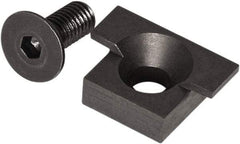 Raptor Workholding - 2 Piece Vise Jaw Plate - Steel, 1/2" Long - Exact Industrial Supply