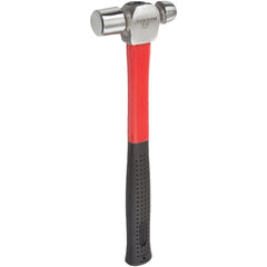 Ball Pein Hammer - 8 oz Fiberglass Handle - Exact Industrial Supply