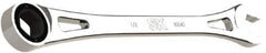 SK - 1/2" 6 Point Combination Wrench - 9.06" OAL, Steel, Full Polish Finish - Exact Industrial Supply