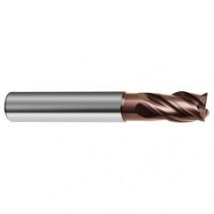 1/4" Dia. - 2-1/2" OAL - 4 FL Variable Helix Nano-SI Carbide End Mill - Exact Industrial Supply