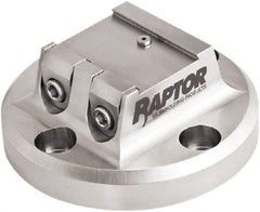 Raptor Workholding - 1-1/2" Jaw Width, 2" High Dovetail Vise - For Use with 4 & 5 Axis Workholding Systems - Exact Industrial Supply