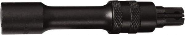 SK - 1/2" Drive Impact Locking Socket Extension - 5" OAL, Black Finish - Exact Industrial Supply