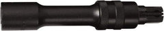 SK - 1/2" Drive Impact Locking Socket Extension - 5" OAL, Black Finish - Exact Industrial Supply