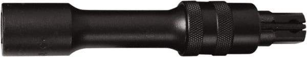 SK - 3/8" Drive Impact Locking Socket Extension - 6" OAL, Black Finish - Exact Industrial Supply