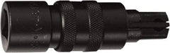 SK - 3/8" Drive Impact Locking Socket Extension - 3" OAL, Black Finish - Exact Industrial Supply
