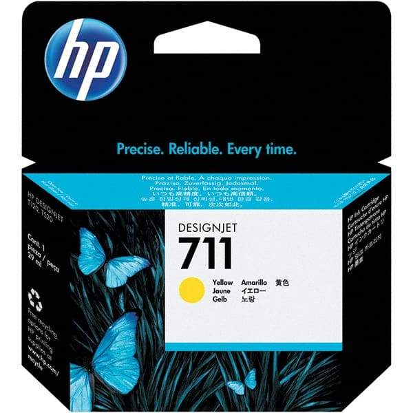 Hewlett-Packard - Yellow Ink Cartridge - Use with HP Designjet T520 ePrinter - Exact Industrial Supply