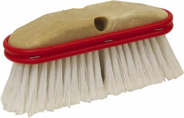 O-Cedar - 8" OAL, Vehicle Window Wash Brush - Gray PVC Bristles, 2-1/2" Trim Length - Exact Industrial Supply