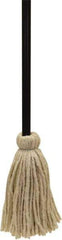 O-Cedar - White Deck Mop - 12" Long x 3-1/2" Wide Head, 48" Long Handle, Cotton Head - Exact Industrial Supply